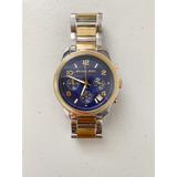 Michael Kors Accessories | Michael Kors Watch With Navy Face | Color: Gold/Silver | Size: Os