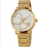 Michael Kors Accessories | Micheal Kors Portia Gold-Tone Watch | Color: Gold | Size: Os
