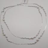Kate Spade Jewelry | Kate Spade New Pearl Necklace | Color: Silver/White | Size: 58