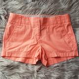 J. Crew Shorts | 2$10 J. Crew Coral Short 100% Cotton Size 00 | Color: Orange | Size: 00