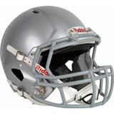 Riddell Victor Youth Football Helmet with Facemask Silver Metallic