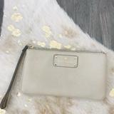Kate Spade Bags | Kate Spade Cream Wristlet | Color: Cream/Tan | Size: Os