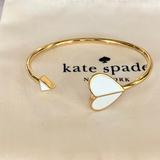 Kate Spade Jewelry | Kate Spade! Lovely Heart Bracelet | Color: White | Size: Os