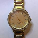 Kate Spade Accessories | Kate Spade Gramercy Grand Gold Dial Watch | Color: Gold | Size: Fits Size 6 14 Wrist