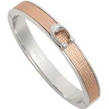 Coach Jewelry | Coach Leather Rose Gold Bangle | Color: Gold | Size: Os