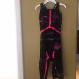 Adidas Swim | Nwt Adidas Girls Wetsuit | Color: Black/Pink | Size: 5g