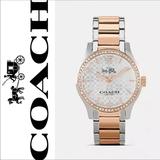 Coach Accessories | Coach 14502660 W6183 Maddy Two Tone Lady Watch | Color: Gold/Silver | Size: Os