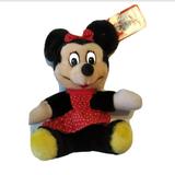 Disney Other | Disneyland Disney World Wdw Vtg Minnie Mouse Plush | Color: Black/Red | Size: 7 Tall