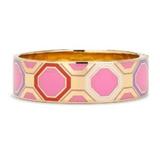 Kate Spade Jewelry | Euc Kate Spade X Florence Broadhurst Bangle | Color: Gold/Pink | Size: Os