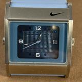 Nike Accessories | Nike Blue Sports Watch Almost New Sharp Blue Lite | Color: Blue/Silver | Size: Os