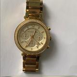 Michael Kors Accessories | Michael Kors Gold Watch | Color: Gold | Size: Os