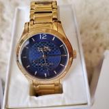 Coach Accessories | Coach Watch Womens | Color: Blue/Gold | Size: Adjustable