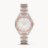 Michael Kors Accessories | Michael Kors Women's Two Tone Watch | Color: Pink/Silver | Size: Os