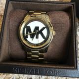 Michael Kors Accessories | Michael Kors Ladies Runway Gold Watch | Color: Gold | Size: Os