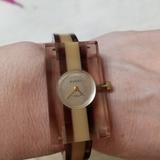 Gucci Jewelry | Gucci Vintage Web Watch | Color: Brown/Tan | Size: Os