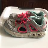 Columbia Shoes | Columbia Girls Gray&Pink Omni Grip Water Shoes | Color: Gray/Pink | Size: 8g