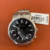 Michael Kors Accessories | Michael Kors Mens Watch | Color: Black/Silver | Size: Os