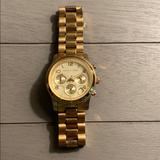 Michael Kors Accessories | Michael Kors Gold Stainless Steel Watch | Color: Gold | Size: Os