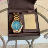 Michael Kors Accessories | Michael Kors Ladies Watch | Color: Blue/Gold | Size: Os