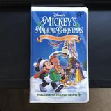 Disney Other | Disneys Mickeys Magical Christmas Vhs Tape | Color: Blue | Size: Os