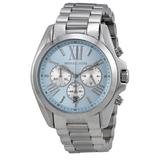 Michael Kors Accessories | Michael Kors Blue Dial Stainless Steel Watch | Color: Blue/Silver | Size: Os