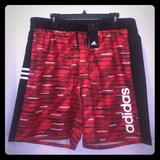 Adidas Swim | Adidas Swimsuit Mens Size Xl New With Tags | Color: Black/Red | Size: Xl
