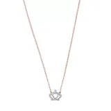 Effy® 1/8 Ct. T.w. Diamond Crown Pendant Necklace In 14K Rose Gold, 16 In