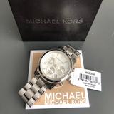 Michael Kors Accessories | Michael Kors Runway Mk5304 Silver Watch | Color: Silver | Size: Os