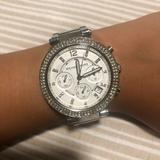 Michael Kors Accessories | Michael Kors Parker Stainless Steel Watch 39mm | Color: Silver | Size: Os
