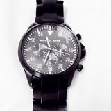 Michael Kors Accessories | Michael Kors Men's Watch | Color: Black/White | Size: Case Size 45 Mm