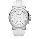 Michael Kors Accessories | Michael Kors Chronograph Men's Sporty Watch | Color: White | Size: New Battery