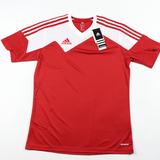 Adidas Shirts & Tops | New Adidas Youth Xl Short Sleeve Soccer Jersey Red | Color: Red/White | Size: Xlb