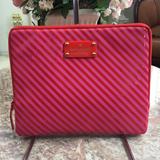 Kate Spade Accessories | Kate Spade Pink And Red Striped Ipad Tablet Case | Color: Pink/Red | Size: Os
