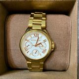 Michael Kors Accessories | Michael Kors Womens Gold Watch Model 5759 | Color: Gold | Size: Os