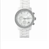 Michael Kors Accessories | Michael Kors White Watch | Color: White | Size: Os