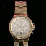 Michael Kors Accessories | Michael Kors Bold Jetset Chronograph Men's Watch | Color: Gold | Size: Fits Size 7 12 Wrist