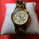 Michael Kors Accessories | Michael Kors Women's Chain Watch | Color: Brown/Gold | Size: Fit Size 7 Wrist.