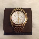 Michael Kors Accessories | Michael Kors Gold-Tone Ladies Watch Mk5835 | Color: Gold | Size: Os