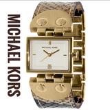 Michael Kors Accessories | Michael Kors Gold Stainless Steel 27mm Women Watch | Color: Brown/Gold | Size: New Battery