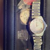 Gucci Accessories | Gucci Watch | Color: Silver/Tan | Size: 38mm