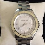 Michael Kors Accessories | Michael Kors Men's Parker Watch | Color: Silver/White | Size: Fit Size 7 14 Wrist