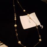 J. Crew Jewelry | J Crew Necklace | Color: Gold/White | Size: Os
