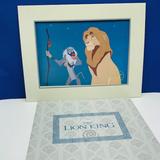 Disney Wall Decor | Lion King Mufasa Rafiki Litho Print Picture Disney | Color: Blue/Cream | Size: Os