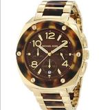 Michael Kors Accessories | Michael Kors Tribeca Acetate Stainless Steel Watch | Color: Brown | Size: Os
