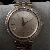 Michael Kors Accessories | Nwt Michael Kors Darci Rose Gold Dial Ladies Watch | Color: Gold/Tan | Size: Os