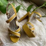 Jessica Simpson Shoes | Jessica Simpson Victorina Platform Heels | Color: Yellow | Size: 6.5