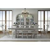 Greyleigh™ Zaiden Extendable Dining Set Wood/Upholstered Chairs in Brown/Gray/White, Size 30.0 H in | Wayfair 5F0373B483B24EEB873DCCFA1A7D30E4