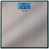 Taylor Precision Digital Bathroom Scale, Stainless Steel in Gray, Size 2.0 H x 13.1 W x 13.4 D in | Wayfair TAP74074102