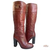 Gucci Shoes | Authentic Gucci 85th Anniversary Tall Boots Us 6.5 | Color: Red | Size: 6.5