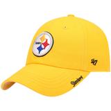 Women's '47 Gold Pittsburgh Steelers Miata Clean Up Secondary Adjustable Hat